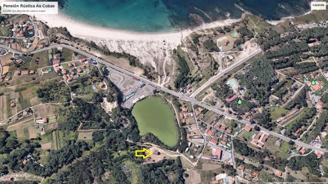 Pension Rustica As Cobas Noalla  Bagian luar foto